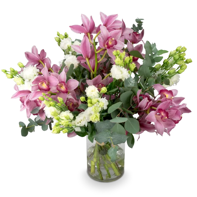 Bouquet of pink flowers
